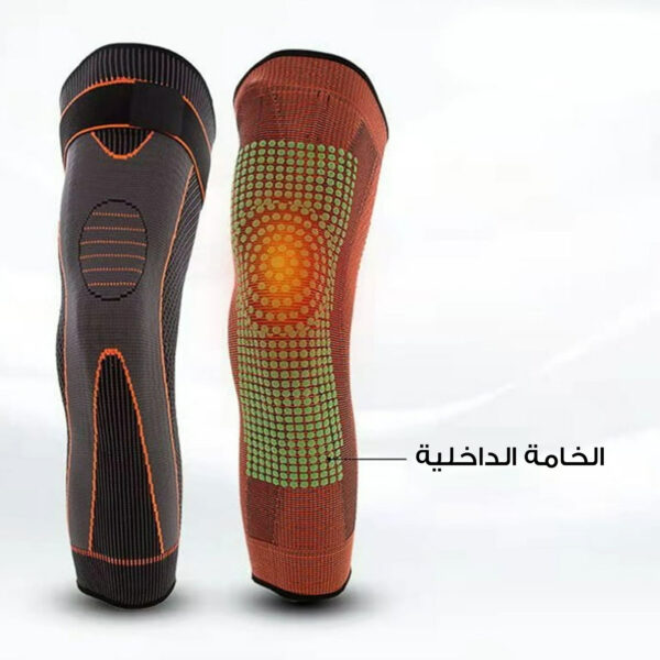⁦عرض حبتين داعم الركبة وأكمام ضغط للساق⁩ - الصورة ⁦2⁩