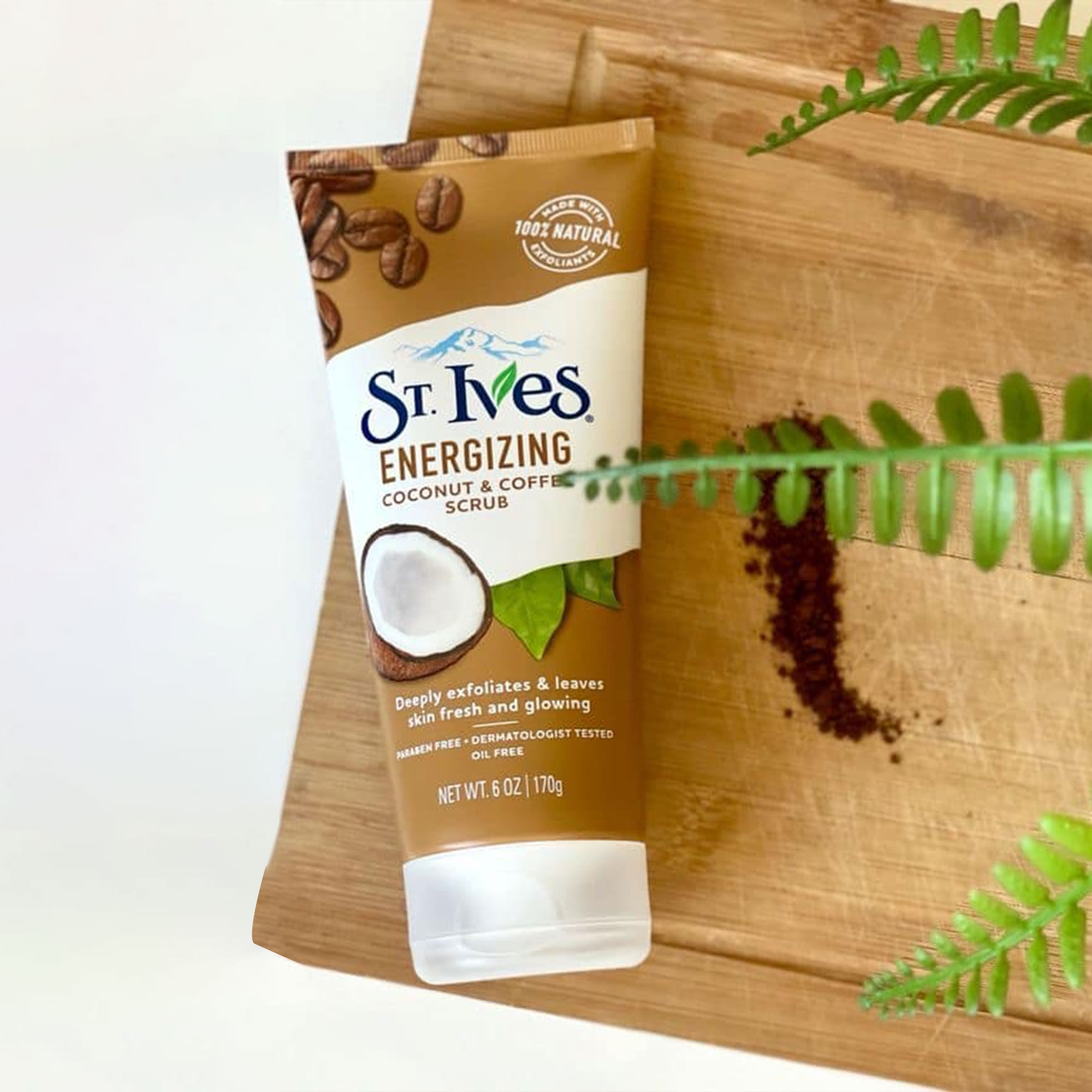 • مقشر بجوز الهند والقهوة لجميع انواع البشرة - الصورة 3