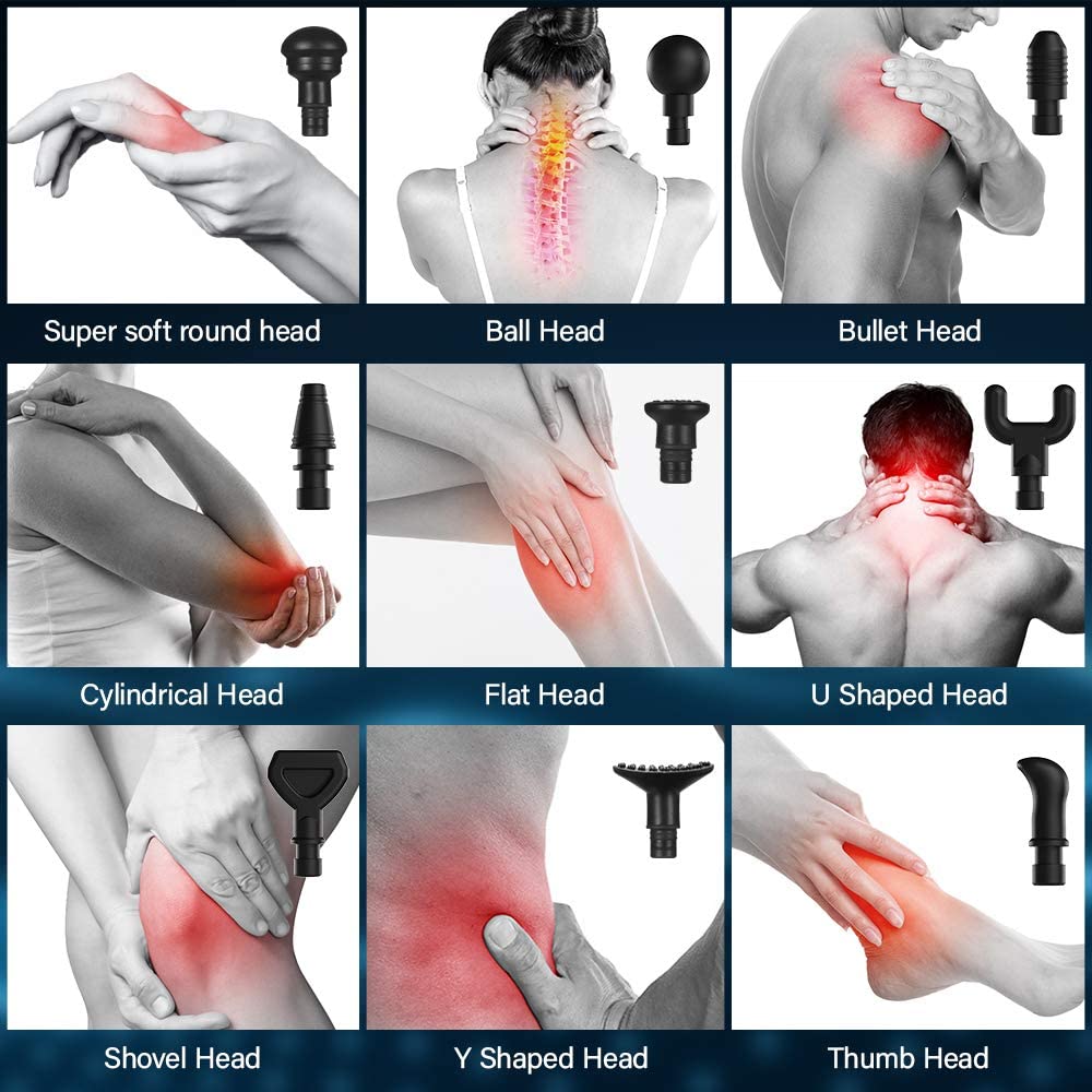 • مسدس المساج و تدليك العضلات - الصورة 2