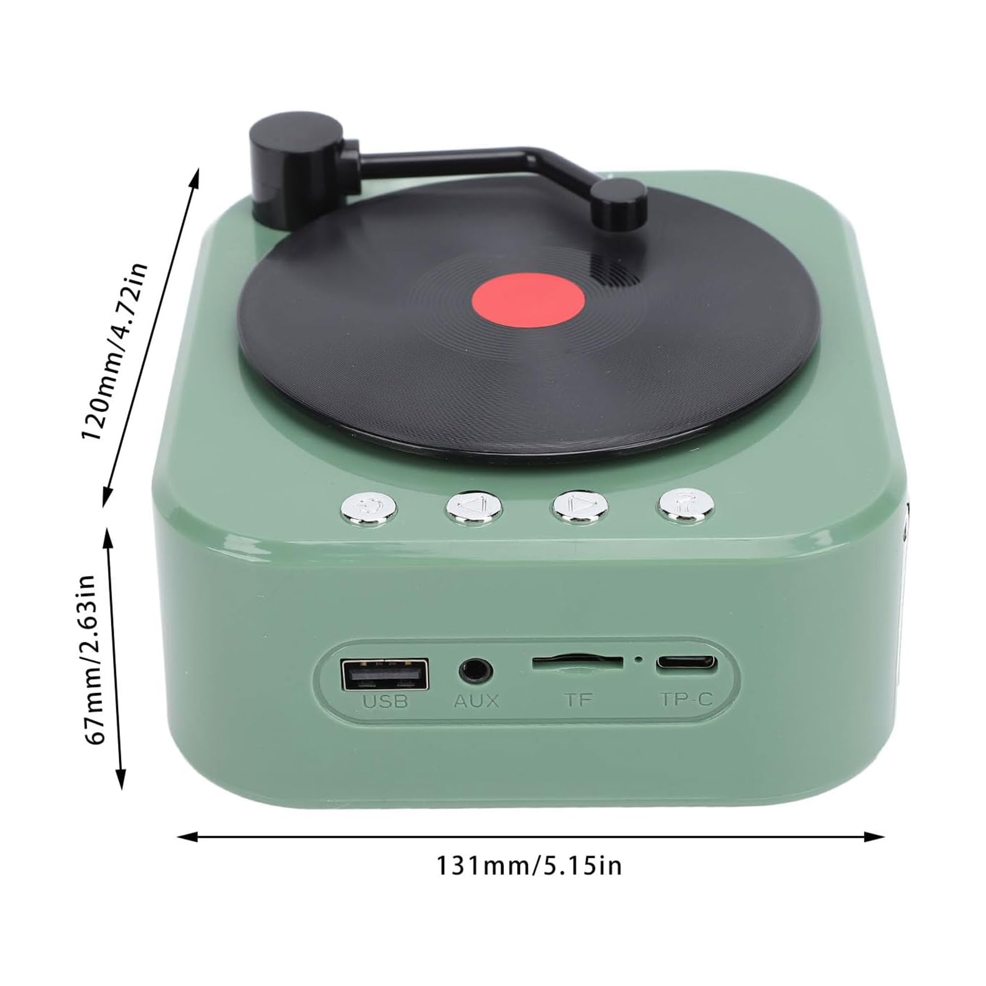 • مكبر صوت ترندي كريوكي بلوتوث مع مايك - الصورة 3