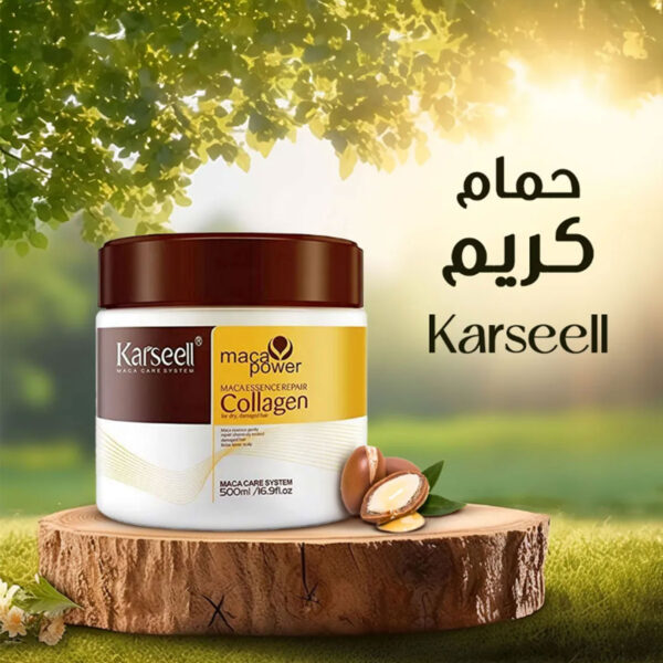 ⁦قناع الشعر من karseell ,فرشاة فرد الشعر5 في 1 الحديثة⁩ - الصورة ⁦3⁩